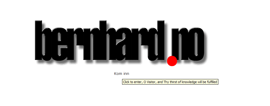 Bernhard.no - endret